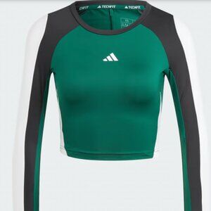 adidas Techfit AEROREADY Colorblock Long Sleeve Tee